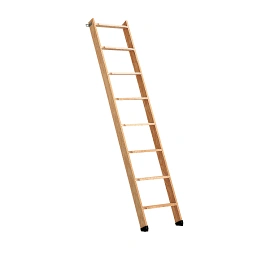 Echelle mezzanine bois l.40 cm 8 marches sapin - BURGER
