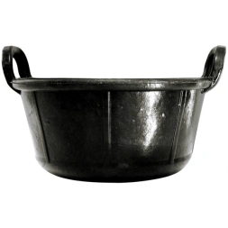 Auge de maçon caoutchouc 30L Carbonera - TALIAPLAST