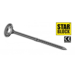 Vis charpente tête cylindrique 8 x 80mm - pièce - STARBLOCK