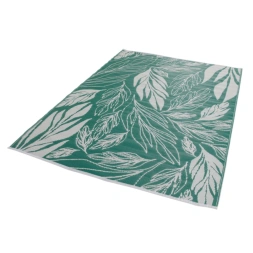 Tapis outdoor tressé belem 120 x 180cm oviala réversible