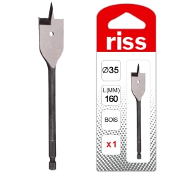 MECHE PLATE AVEC POINTE FRAISEE 1186E003500