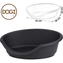Panier pour chien anti-dérapant plastique 80cm