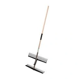 Râteau Foli Op 28 dents + manche 1200 x 135 x 65mm - RIBIMEX