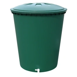 Réservoir cylindrique d.80 x h.94cm - 310L vert complet