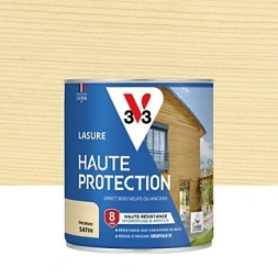 Lasure extérieure haute protection incolore satin 750ml - V33