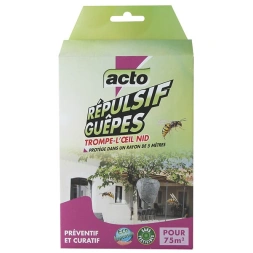 Répulsif guêpe trompe l'oeil nid - ACTO