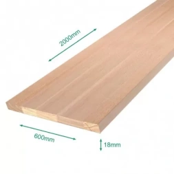 Tablette massive hêtre 2000 x 600 x 18mm - MALVAUX