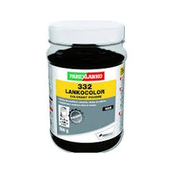 Colorant ciment en poudre noir 322 noir 900 gr - LANKO