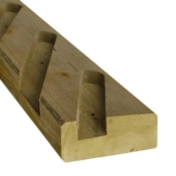 Crémaillère pin traité classe 4 - 45x90mm long 1m95 - 2 pièces