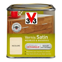 Vernis satiné incolore 0.50 l - V33