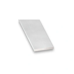 Profilé plat alu anodisé incolore 40 x 2 mm long 2,5m - CQFD