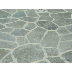 Pierres naturelles Quartzite Green 8/15mm 42m²