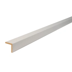Baguette d’angle arrondi MDF blanc 34 x 34mm - 2.44m - CBE