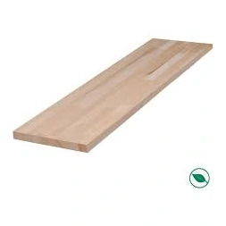Tablette massive hêtre 800 x 400 x 18mm - MALVAUX