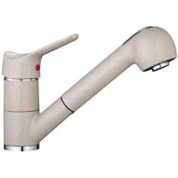 Mitigeur évier avec jet rétractable GRANIT Sable - EISL