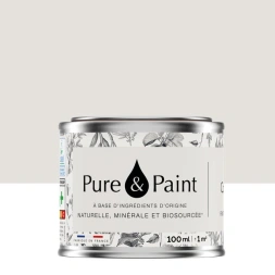 Peinture végétale velouté calcaire 100ml