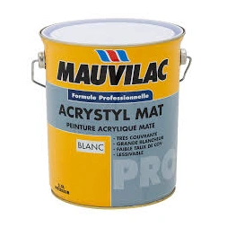 Acrystyl mat blanc cal 15lt - MAUVILAC