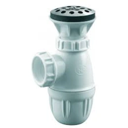 Bonde à grille inox + siphon urinoir - VALENTIN