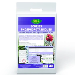 Scorie phosphopotassique 5kg - STAR JARDIN