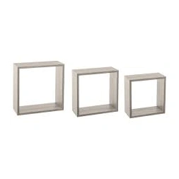 Étagère de rangement Fixy cube chêne gris 3 pièces - 5 FIVE