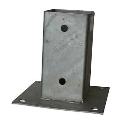 Support poteau à vis 91 x 91mm - NORAIL