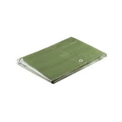 Bâche de protection armée verte 6 x 10m - SODEPM