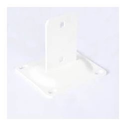 Platine pour poteau aquilon blanc/galva - LIPPI