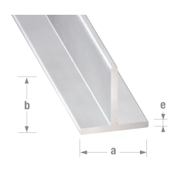 Té alu 20 x 20 x 1,5mm long 1m - CQFD