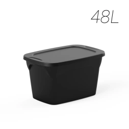 Boite box 48l noir - PLASTIKEN