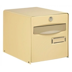 Boite aux lettres K'ube simple face beige 288x279x393mm - DECAYEUX
