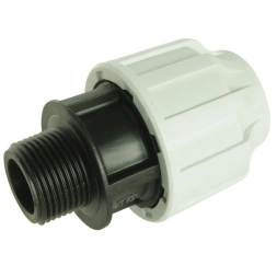 Raccord plastique droit polyéthylène 25mm 20/27 - SOMATHERM