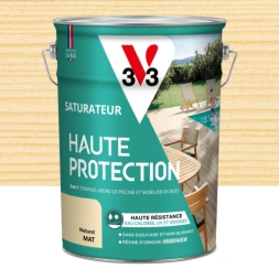 Saturateur extérieur haute protection mat 5L - V33