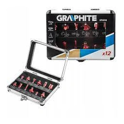 Fraise  8mm - 12 pièces - GRAPHITE