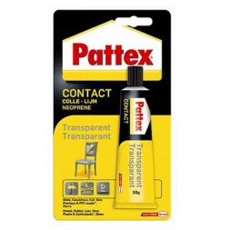 Colle contact transparent 50g - PATTEX