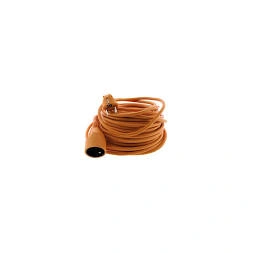 Prolongateur jardin 16A HO5VV-F 3G1,5 2P+Terre L.25m orange - ZENITECH