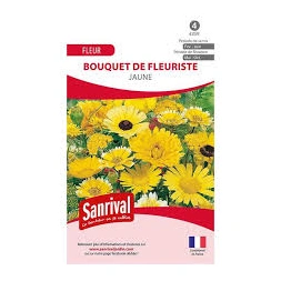 Graine de Bouquet fleur mélange jaune - SANRIVAL
