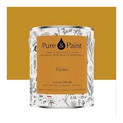 Peinture végétale velouté pollen 2.5L