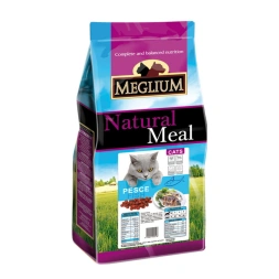 Croquette pour chat adulte digestion sensible poisson 1,5 kg - MEGLIUM