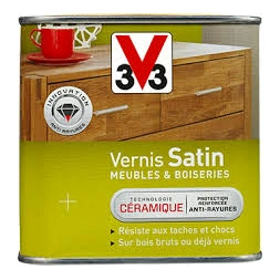 Vernis satiné acajou clair 0.25 l - V33
