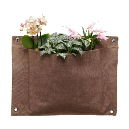 Pochette à fleur a planter chocolat