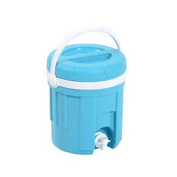 Fontaine 4 litres turquoise/ blanc 23.3x26cm
