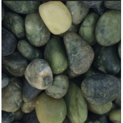 Galet déco quartz dark green 10/20mm - 20KG