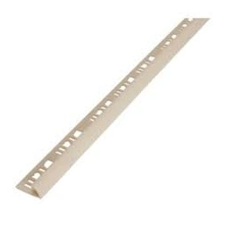 Baguette carrelage PVC beige 6.5 mm L. 2m50
