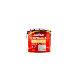 Peinture l'optimal monocouche mat blanc 10lt - MAUVILAC