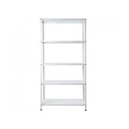 Etagère métal 5 tablettes blanc - AR SISTEMA