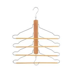 Cintre en bois 4 chemises et pantalons