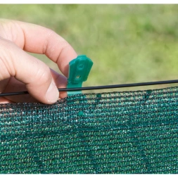 Attache brise vue fixatex vert - NORTENE
