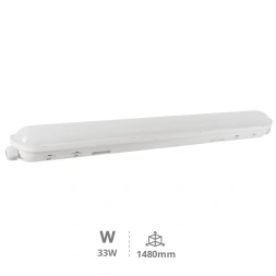 Réglette étanche Kiowa 33W 6500K - PRO LINE