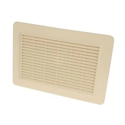 Grille d'aération applique rectangulaire anti insecte 226 x 323mm