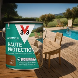 Saturateur extérieur haute protection teck mat 2,5L - V33